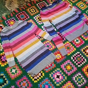 Gap kids mommy and me sweaters 6/7 + medium
